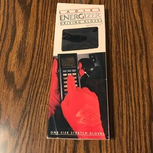 Ladies Energizer Driving Gloves Brand New 90’s Vintage! Dark Blue
